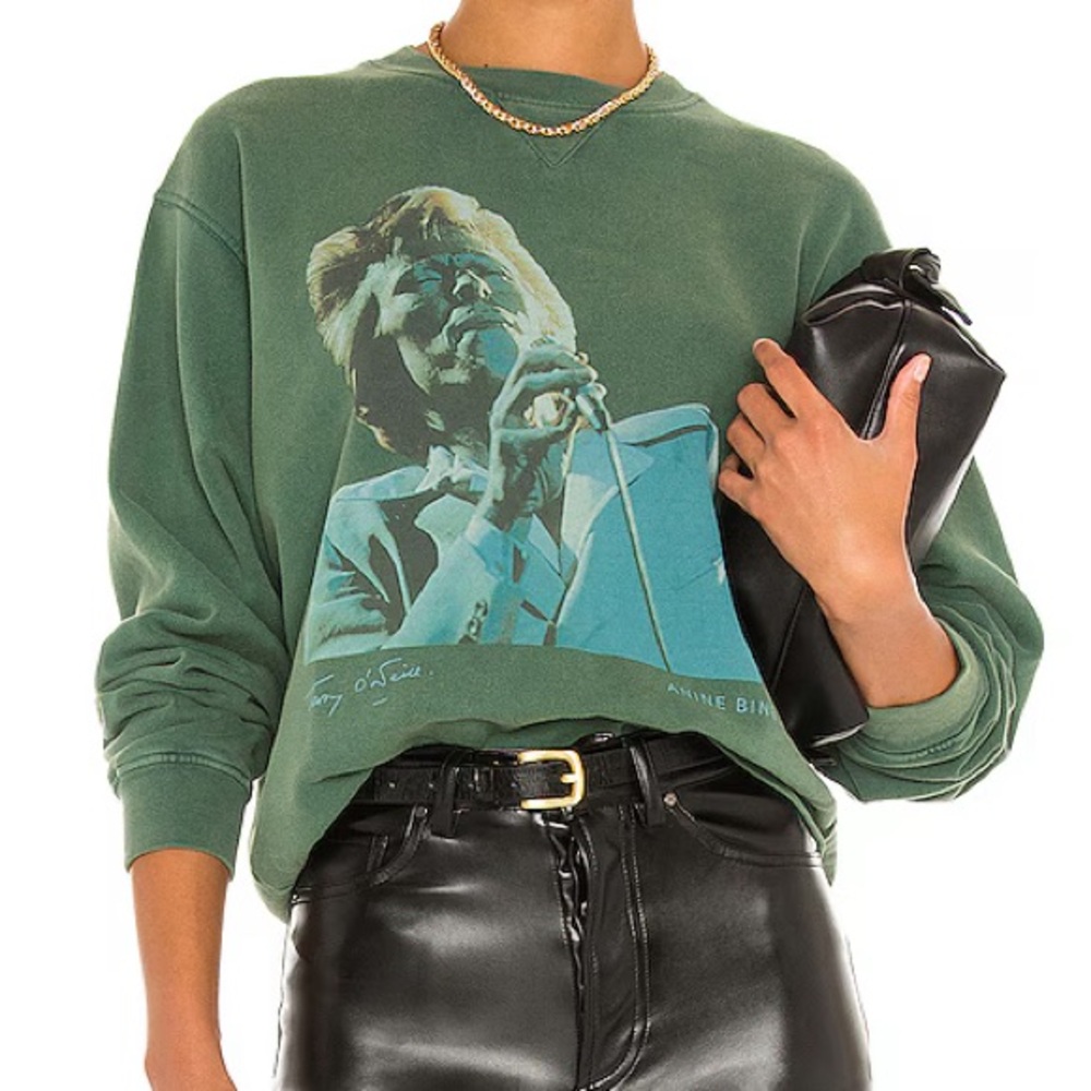 Anine Bing Ramona AB X To Bowie Crewneck
